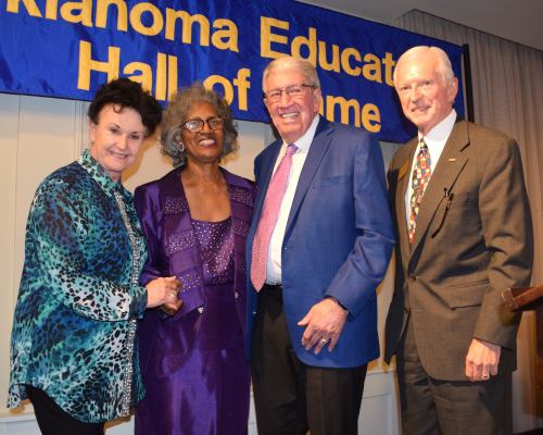 Left to right: Sharon Lease, Joyce Henderson, Roy Henson, Eugene Earsom