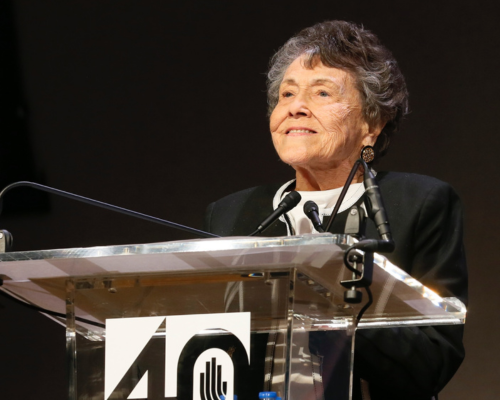  Pat Potts at the OKCPS Foundation’s 2024 Wall of Fame Awards on October 28, 2024.