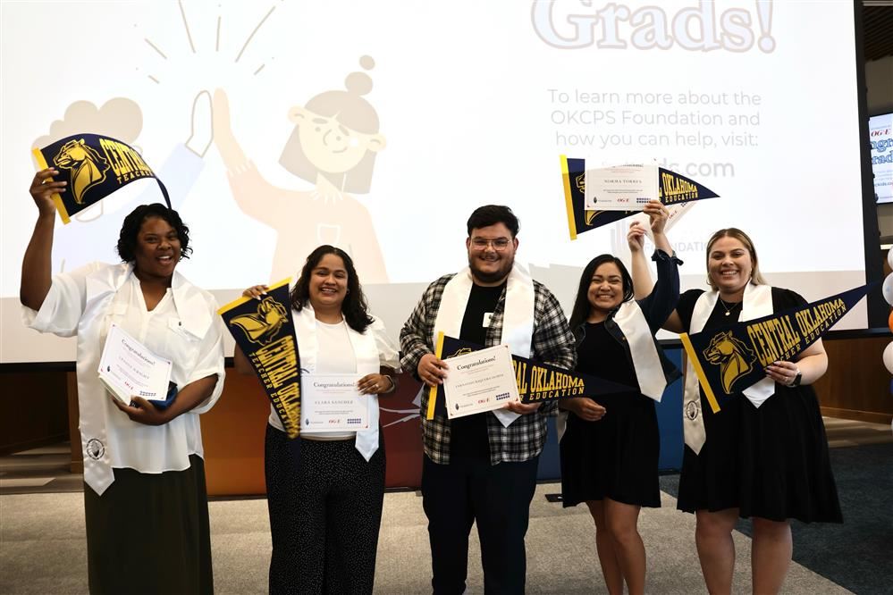 The 2023 OKCPS Foundation Bilingual & Diversity Teacher Pipeline Program graduates